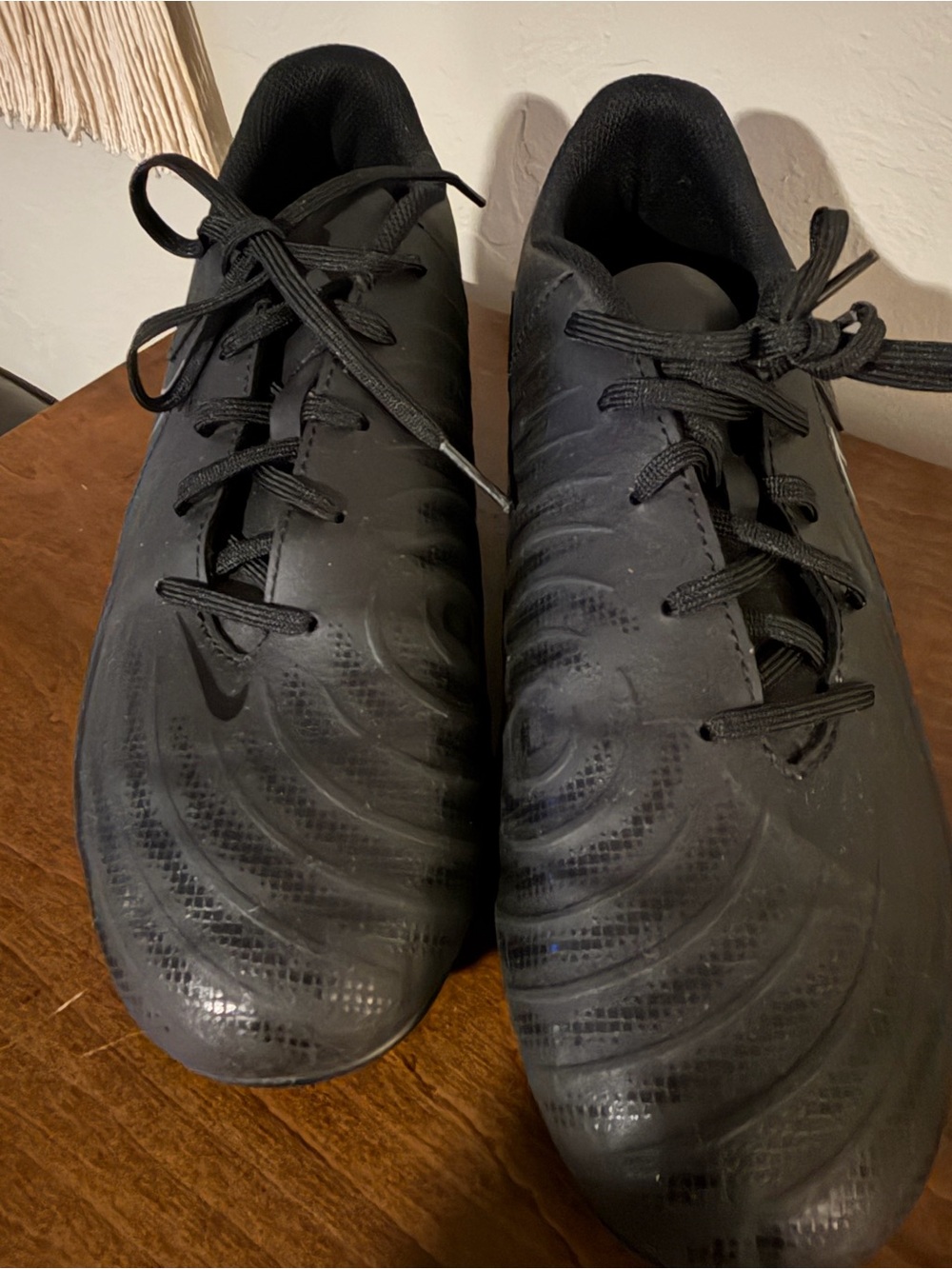 Nike Phantom GX 2 Club Soccer Cleats - Triple Black - Size 8.5